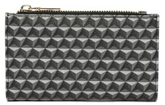MISAKO Metri kleine Geldbörse mit Muster ED. Damen - Metri Schwarz 9x16x3cm