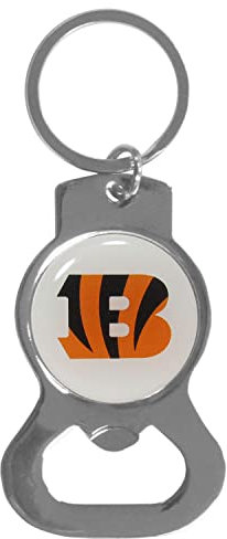 Siskiyou NFL Sports Fan Shop Cincinnati Bengals Flaschenöffner, Schlüsselanhänger, Einheitsgröße, Teamfarbe, Schwarz