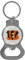 Siskiyou NFL Sports Fan Shop Cincinnati Bengals Flaschenöffner, Schlüsselanhänger, Einheitsgröße, Teamfarbe, Schwarz