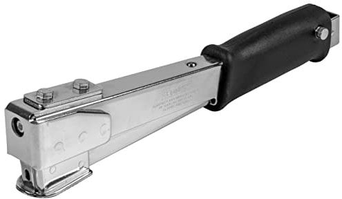Rapid R54 - Marteau Agrafeur pour Toitures / Moquettes / Isolation, 100% Acier, Compatible avec les Agrafes n°140 10-14 mm Rapid, Emballage Boîte (10566826)