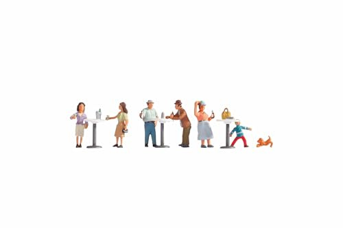 Noch H0 15833 Figuren-Set Stehcafe