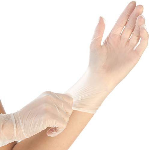 Franz Mensch Hygostar VINYL-Handschuhe IDEAL puderfrei, weiß, Größe M, 2685