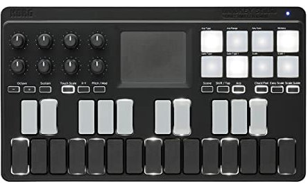 Korg - nanoKEY Studio MIDI Controller - Black