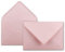 50x Brief-Umschläge in Rosa - 80 g/m² - Kuverts in DIN B6 Format 12,5 x 17,6 cm - Nassklebung ohne Fenster