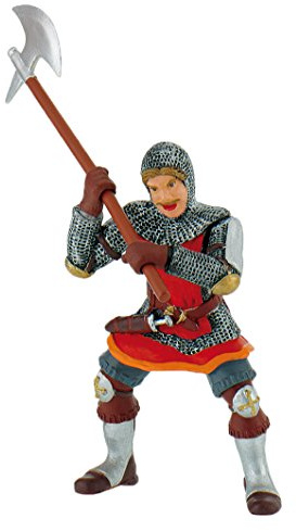 Bullyland 80788 Figur Figurine World - Axtkämpfer in Rot
