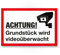 Komma Security Grundstück Videoüberwacht Schild 30 x 20 cm - Achtung Vorsicht Videoüberwachung - Hinweis Hinweisschild Videoüberwacht - Warnschild Warnhinweis