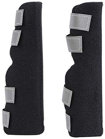 Kniebandage für Hunde, 1 Paar Sprunggelenk Schutz Bandage Gelenkbandage Stützbandage für Schützt Wunden und Hilft bei Gelenkentzündung und Arthritis(L)