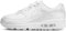 NIKE Wmns Air Max 90, Sneaker Donna, White/White-White, 36 EU