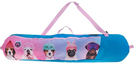 Borsa da snowboard per bambini, 6 in 1, 118 cm