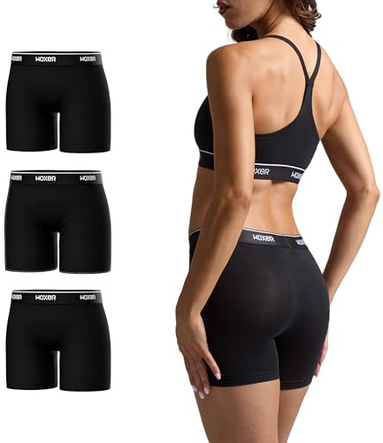 Woxer Baller Damen-Boxershorts, 12,7 cm, Unterwäsche für Damen, Boxershorts und Slips für Damen, S