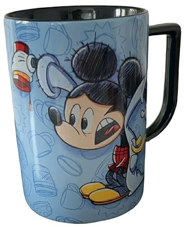 Disney Mickey Mouse 'Coffee Makes Mornings Swell' Blue Mug