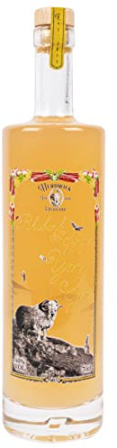 Herdwick Distillery Rhubarb & Ginger Yan Gin- 40% ABV Premium Small Batch, 10 Botanicals & Rhubarb and Ginger Syrup, Handcrafted in the Lake District, Gluten Free, Vegan 70cl Bottle