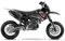 Arider Dekor | Aufkleber passend für KTM 690 SMC 2008-2011 - Wasted Edition Grau