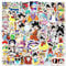 Dragon Ball Z Stickers 100pcs Waterproof Cartoon Anime Sticker for Laptop Water Bottle Motorcycle Bicycle Car Scrapbook Skateboard Luggage, Vinyl Super Saiyan Goku Sticker for Kids Teens
