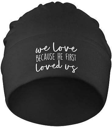 501 Damen Herren Beanie Mütze Jesus Christus Gott Psalm Vers Beten Glaube Christ Sportmütze Weich Wintermütze Bequeme Kopf Wraps Für Jungen Skifahren Winter