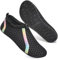 Swim Water Shoes Socks Barefoot Protecting for Sea Beach Swimming Pool Ladies Women Mens(CS-Black,4.5/5.5 UK,38/39 EU)