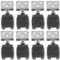 DIYEAH Replacement Office Chair Caster Wheels 8pcs L-type Screw Thread Universal Wheel for Walker