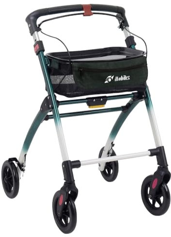 Mobilex Indoor Rollator Jaguar grün/weiss