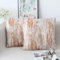 NIULAA Samt Kissenbezug 50x50 2er Set Orange Kissenbezüge Vintage Sofakissen Couchkissen Aesthetic Dekokissen Kissenhülle Deko Kissenhüllen Quadratisch Zierkissen Wohnzimmer Couch