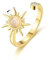 VYYU Fidget Ring - Anxiety Relief Spinner Ring for Women, Gold