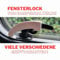 Generisch Fenstersicherung/Einbruchschutz/Verriegelung für Dometic Seitz Fenstergriff/Fensterhebel Wohnmobil- und Wohnwagenfenster (Links, 2)