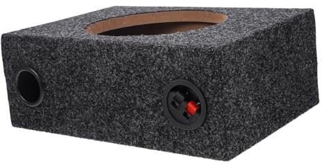 CRILSTYLEO Scatola Per Subwoofer Sigillata Per Auto Alloggiamento e Facile Installazione Per Appassionati Perfetta Per Migliorare Suono Impianto Audio Design Resistente e Affidabile