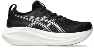 ASICS Gel-Nimbus 27, Sneaker Mujer, Black/Lake Grey, 40.5 EU