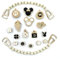 18 Stück Schuhanstecker, Schuh Charms, Charm für Kinder, Shoe Charm, Shoe Pin Glitter, Clog-Dekor für Mädchen Frauen Kinder