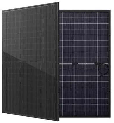 N-TopCon Solar Panal 460W, Dual Glas Solarmodul FullBlack Optik mit Wirkungsgrad 23,02%, PV Modul Bifaciale