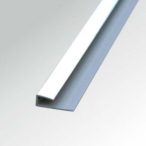Chrome End Cap Shower Wall Panel Trim, 8mm PVC, Easy to Install