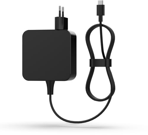 GALECHE Cargador Ordenador USB C 65W Portátil 20V 3,25A Tipo C alimentación | Compatible con Mac Book Pro, Dell Latitude, Lenovo Thinkpad, Huawei Matebook, HP Spectre, Acer Chromebook USB C Adaptador