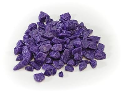 Stindu Pietre decorative colorate viola, granulato 9-13 mm, 2 kg, per vasi e giardini