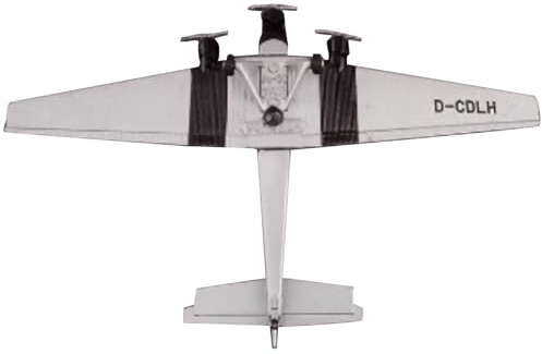 DBEIXIWEI 1:250 Alloy WWII Germany Junkers Ju 52 Flugzeugmodell Metall Flugzeugmodell zum Sammeln