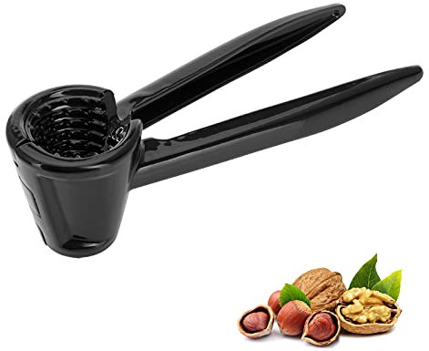 Westmark Nussknacker/Sektzange, Länge: 18 cm, Aluminium, Sieger Nussprofi, Schwarz, 33252270