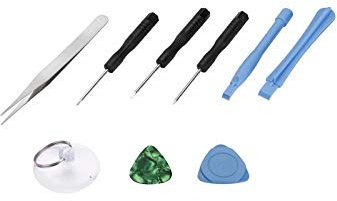adaptare 96016 7-teiliges Werkzeugset mit Pentalobe-Schraubendreher für Apple iPhone 4-7