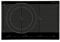 Cata Placa de Inducción Giga 750 BK con 6 Zonas de Cocción 9 Niveles Regulables + Booster Potencia 2100 W Ancho 77cm Color Negro, Vidrio, Acero Inoxidable