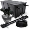 SunSun Komplettset: CBF-350C Teichfilter bis 90000L Teichfilteranlage als Durchlauffilter, NEO10000 Teichpumpe 10000l/h 80W, CUV-672 Teichklärer 72W, 25m Teichschlauch 25 mm, SK-40 Skimmer 3000l/h 60W