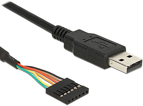 Delock 1.8 m USB2.0/TTL 6-P