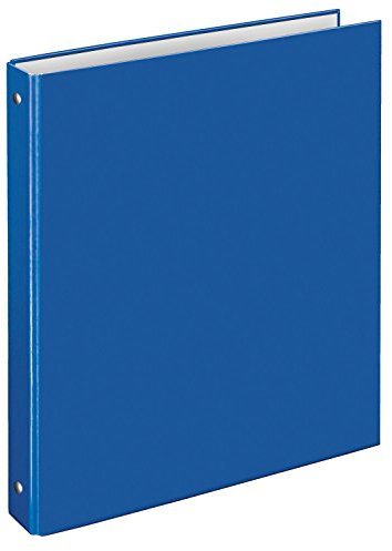Veloflex 4144950 Ringordner Basic, Ringbuch, Ordner, DIN A4, 255 x 315 x 30, 4-Ring-Mechanik, blau