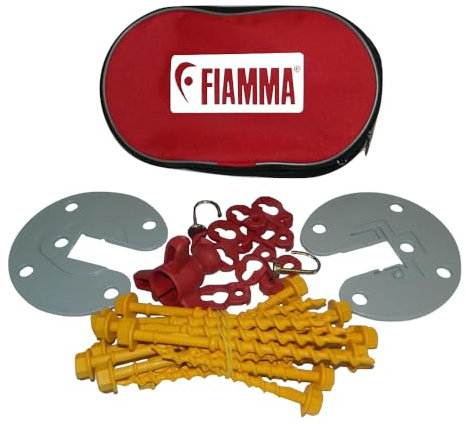 Fiamma Campingartikel ‐ 880 Kit Cayman Pegs Heringe