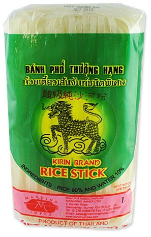 Thai Rice Stick Noodles (5mm) 400g by Kirin