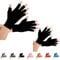 2 Paare Arthritis Handschuhe, Unterstützung für Kompressionshandschuhe und Wärme für Hände, Fingergelenk, Linderung von Schmerzen bei Rheumatoiden, Arthrose, RSI, Karpaltunnel (S, pures Schwarz)