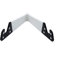CABLEPELADO - Soporte para móviles o Tablets | Soporte Estable Mesa | Angulo de hasta 90º | Compatible con Todos los Modelos | Plegable y de Bolsillo | 11 x 2 cm | Color Blanco