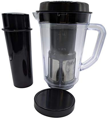 Blendin Replacement Fruit and Vegetable Juicer Attachment Pitcher Jar, Compatible with Magic Bullet Blender MB-1001