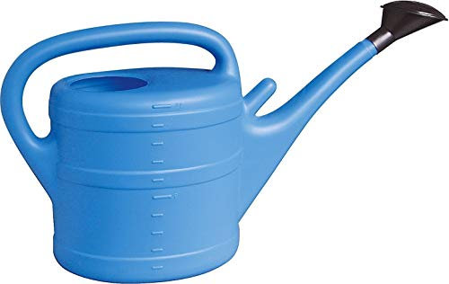 1X Gießkanne 10L HELLBLAU + 1x KÜHLSCHRANKMAGNET! Blumenkanne Kunststoff für groß & klein, Garten & Zimmerpflanzen Gießkannen Gieskanne Gieskannen Giesskanne 10 L Liter Watering Can Gieskannen10Liter