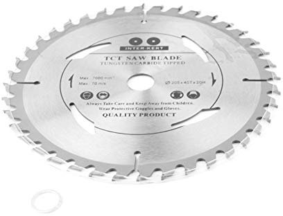 205x 20mm 40 Zähne Sägeblatt Top Qualität Kreissägeblatt für Holz