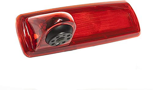 Rückfahrkamera Vivaro Kamera an 3. Bremsleuchte Dachkante Einparkhilfe (NTSC) für Vauxhall Vivaro X82 Mk3 Opel Vivaro Trafic Talento 2015-2019 Passend für Autoradio DVD