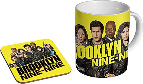 Top Banana Gifts -Brooklyn Nine Nine - 99 - Retro Mug and Coaster Set