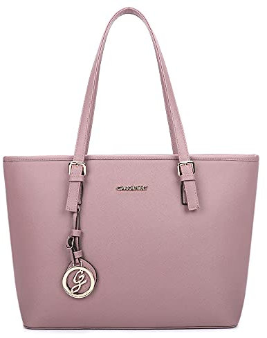 Gallantry - Sac Cabas Femme A4 - Shopper Porté Main Epaule Grande Taille XL - Cabas de cours filles lycée - Chic Tendance