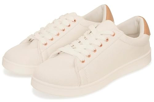 Ex High Street Brand Lace Up Women Shoes Canvas, Womens Trainers Low Top Flat Sneakers Women Gym Sports Pumps Ladies Trainers